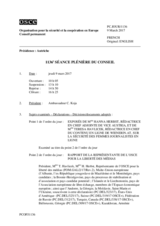 Journal de la 1136ème séance plénière du Conseil