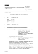 Giornale della 1136a Seduta plenaria del Consiglio permanente