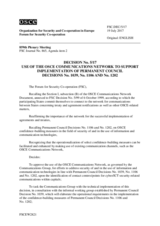 Forum for Security Co-operation Decision No. 5/17