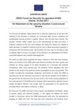 Statement by the Estonian EU Presidency on the situation in and around Ukraine