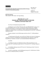 Beschluss Nr. 4/17 des Forums für Sicherheitskooperation