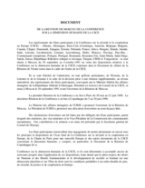 Document of the Moscow Meeting of the Conference on the Human Dimension of the CSCE (fr)