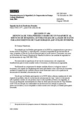 Decision No. 4/04 on Travel Documents (es)