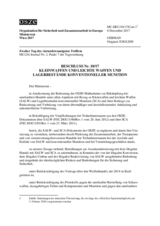 Decision No. 10/17 Small Arms and Light Weapons and Stockpiles of Conventional Ammunition