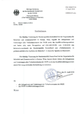 Response by the Delegation of Germany to the Questionnaire on the Code of Conduct on Politico-Military Aspects of Security