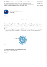 Response by the Delegation of Finland to the Questionnaire on the Code of Conduct on Politico-Military Aspects of Security