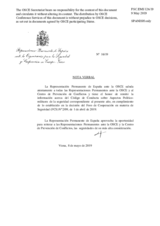 Response by the Delegation of Spain to the Questionnaire on the Code of Conduct on Politico-Military Aspects of Security