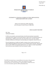 Delegation of Norway on the occasion of the farewell to the outgoing Chief Monitor of the OSCE Special Monitoring Mission to Ukraine, Ambassador Ertugrul Apakan