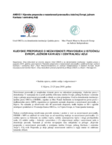 Kyiv Recommendations on Judicial Independence in Eastern Europe, South Caucasus and Central Asia