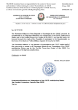 Response by the Delegation of Azerbaijan to the Questionnaire on the Code of Conduct on Politico-Military Aspects of Security