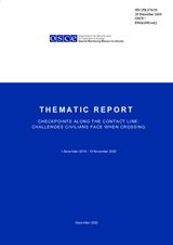 Checkpoints along the contact line: challenges civilians face when crossing
