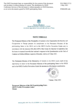 Response by the Delegation of Andorra to the Questionnaire on the Code of Conduct on Politico-Military Aspects of Security