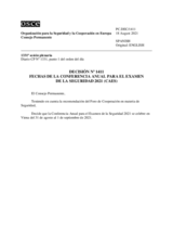 Decisión Nº 1411 del Consejo Permanente