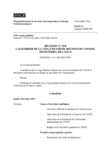Décision No 1418 du Conseil permanent