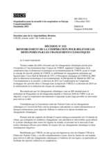 Decision No. 3/21 - STRENGTHENING CO-OPERATION TO ADDRESS THE CHALLENGES CAUSED BY CLIMATE CHANGE