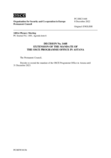 Permanent Council Decision No. 1448