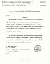 Response by the Delegation of the United States to the Questionnaire on the Code of Conduct on Politico-Military Aspects of Security