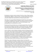 Statement by the Delegation of the United States of America on the International Day in Support of Victims of Torture, observed on 26 June 2023