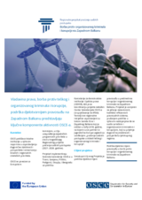 Regionalni projekat praćenja sudskih  postupaka  Borba protiv organizovanog kriminala  i korupcije na Zapadnom Balkanu 