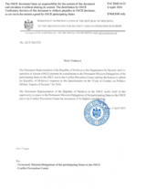 Response by the Delegation of Moldova to the Questionnaire on the Code of Conduct on Politico-Military Aspects of Security