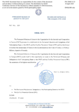 Response by the Delegation of Greece to the Questionnaire on the Code of Conduct on Politico-Military Aspects of Security