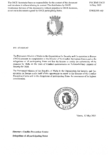 Response by the Delegation of Malta to the Questionnaire on the Code of Conduct on Politico-Military Aspects of Security