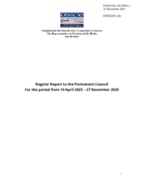 Report by the OSCE Representative on Freedom of the Media, Ambassador Jan Braathu