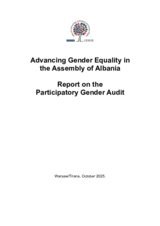 Albania: Report on the Participatory Gender Audit of the Assembly