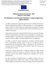 EU Statement