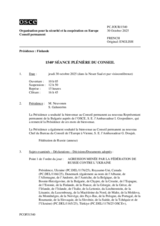 Journal of the 1540th Plenary Meeting of the Permanent Council
