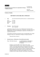 Journal of the 1540th Plenary Meeting of the Permanent Council