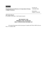 Permanent Council Decision No. 520 (it)