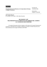 Permanent Council Decision No. 507 (it)