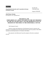Permanent Council Decision No. 508