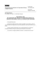 Permanent Council Decision No. 506 (it)