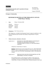 Journal of the 416th Reinforced Plenary Meeting of the Permanent Council
