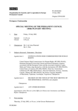 Journal of the 404th Special Plenary Meeting of the Permanent Council