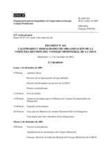 Permanent Council Decision No. 563 (es)