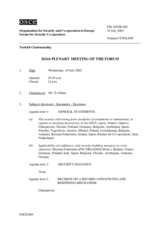 Journal of the 363rd Plenary Meeting of the Forum for Security Co-operation