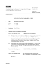 Journal of the 363rd Plenary Meeting of the Forum for Security Co-operation (it)