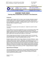 Contribution by Canadian Jewish Congress (CJC)