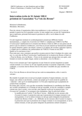Written intervention of Mr. Saimir Mile, President of the Association "La Voix des Rroms" (fr)