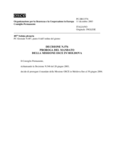 Permanent Council Decision No. 576 (it)