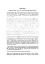 Presentation by Eka Kvesitadze