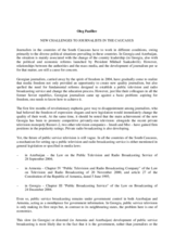 Presentation by Oleg Panfilov