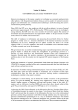 Presentation by Yashar M. Hajiyev