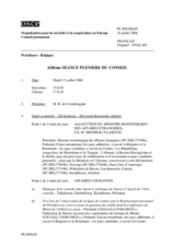 Journal of the 620th Plenary Meeting of the Permanent Council (fr)