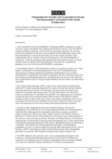 Situation of media in the Federal Republic of Yugoslavia