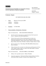 Journal of the 285th Plenary Meeting of the Forum for Security Co-operation (es)