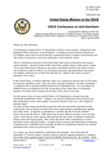 Statement by Wan Kim, Civil Rights Division, U.S. Department of Justice
